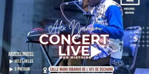 Alex Njambou en concert live