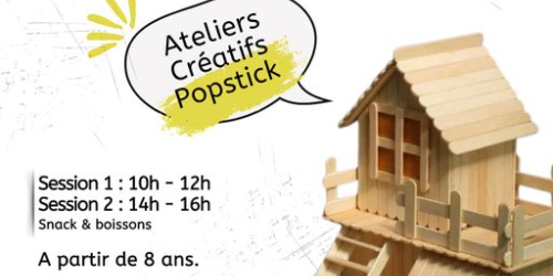 Ateliers créatifs popstick