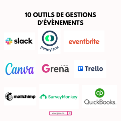 10 outils pour organisateurs d'évènements
