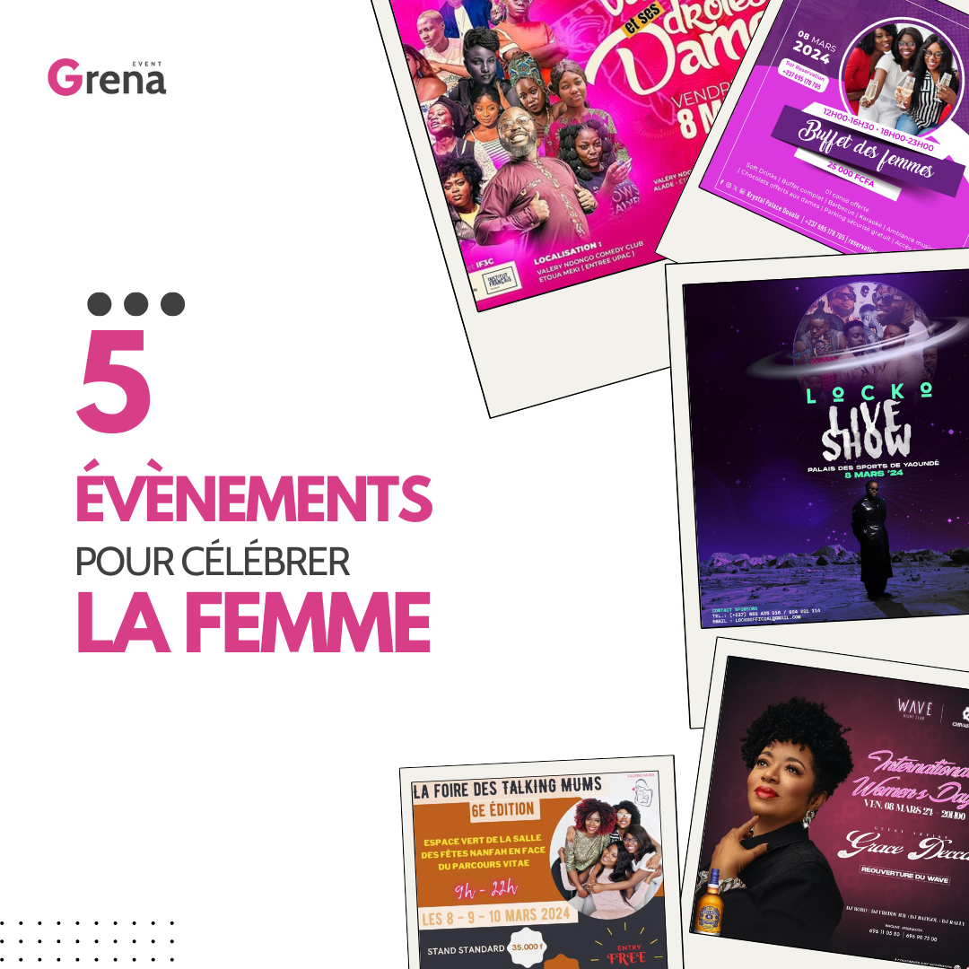 8 mars au Cameroun : 5 évènements pour célébrer la femme.