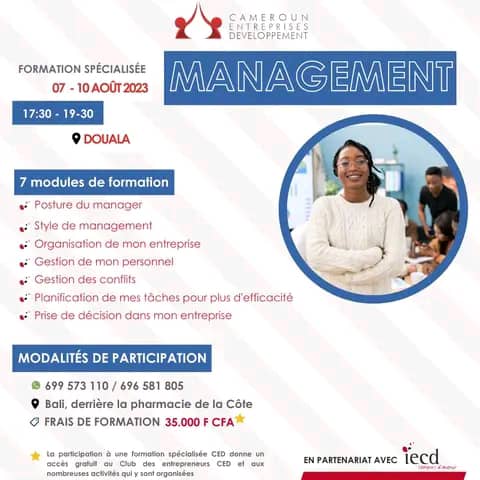 Formation spécialisée en Management