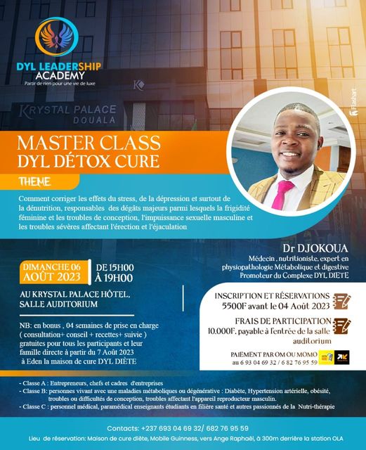 MasterClass Dyl Détox Cure