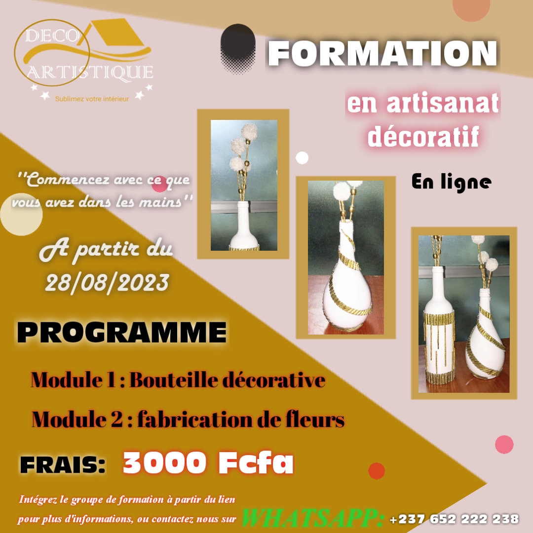 Formation en Artisanat décoratif