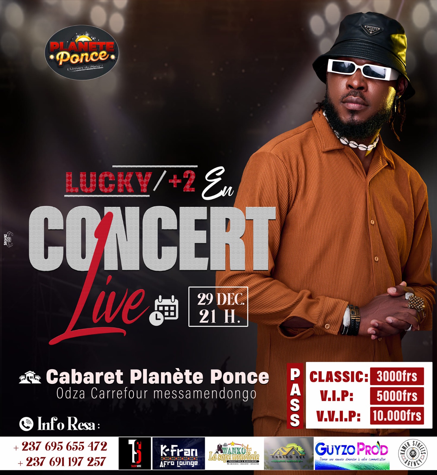 Lucky +2 en Concert Live