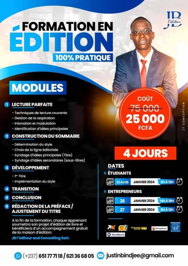 Formation en édition