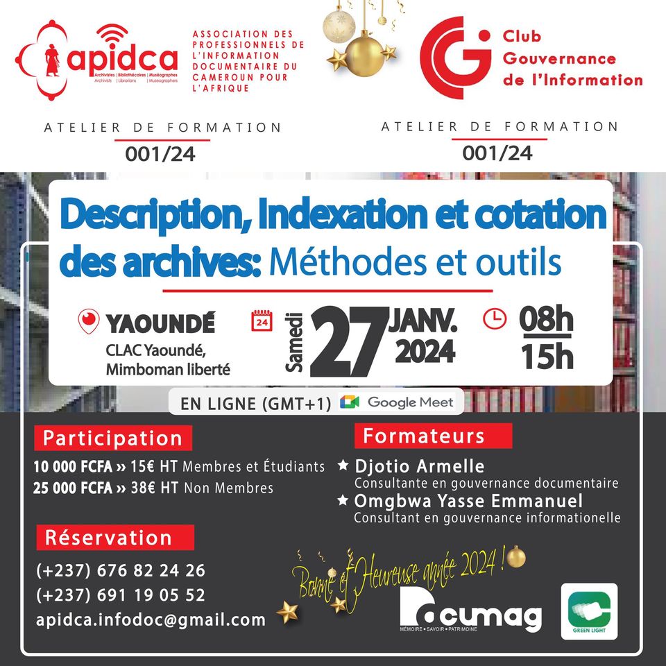 Indexation et cotation des archives: Méthodes et outils