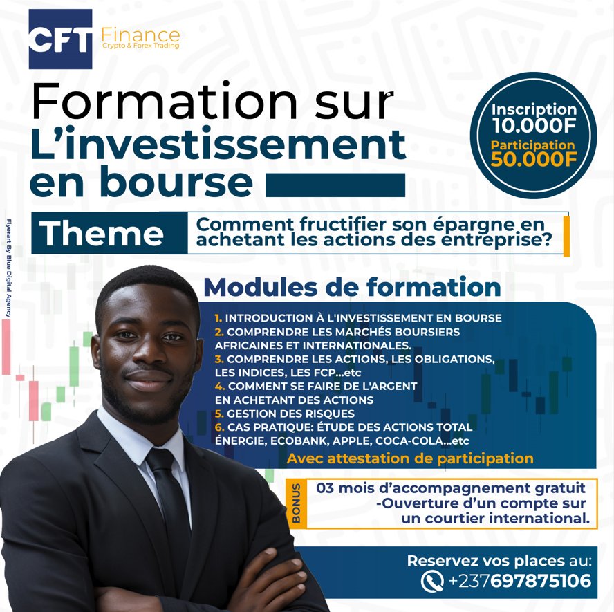 FORMATION SUR L'INVESTISSEMENT EN BOURSE