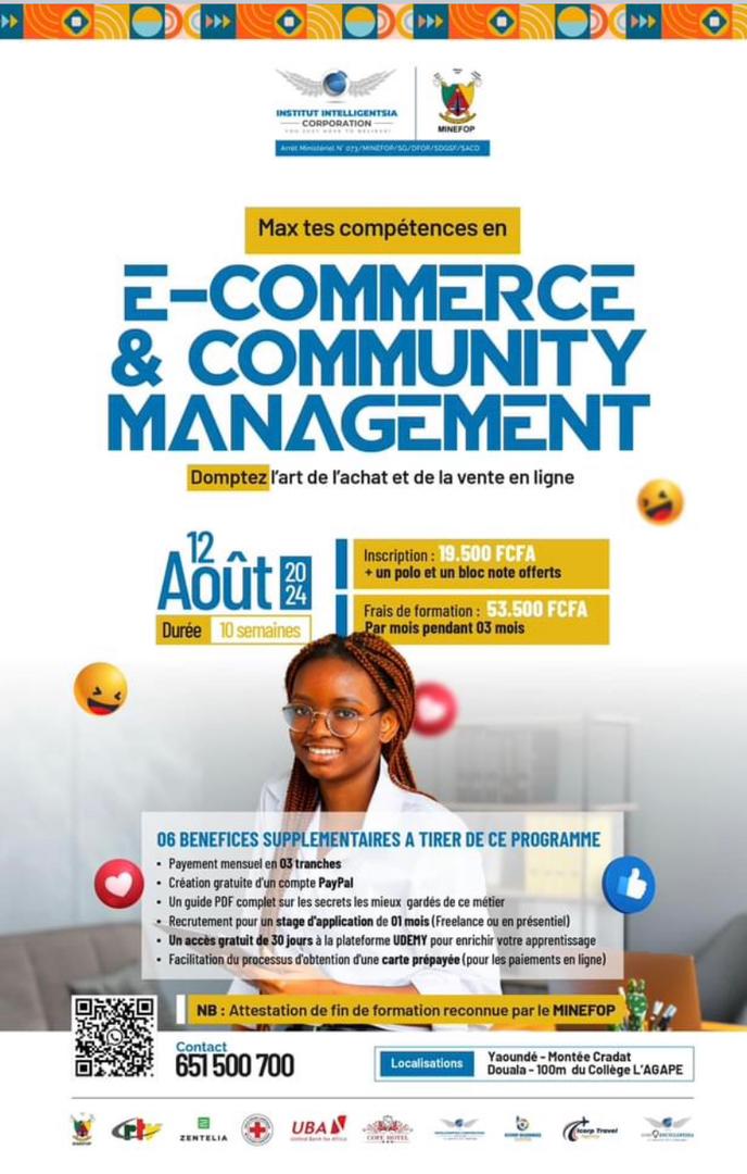 E-COMMERCE ET COMMUNITY MANAGEMENT