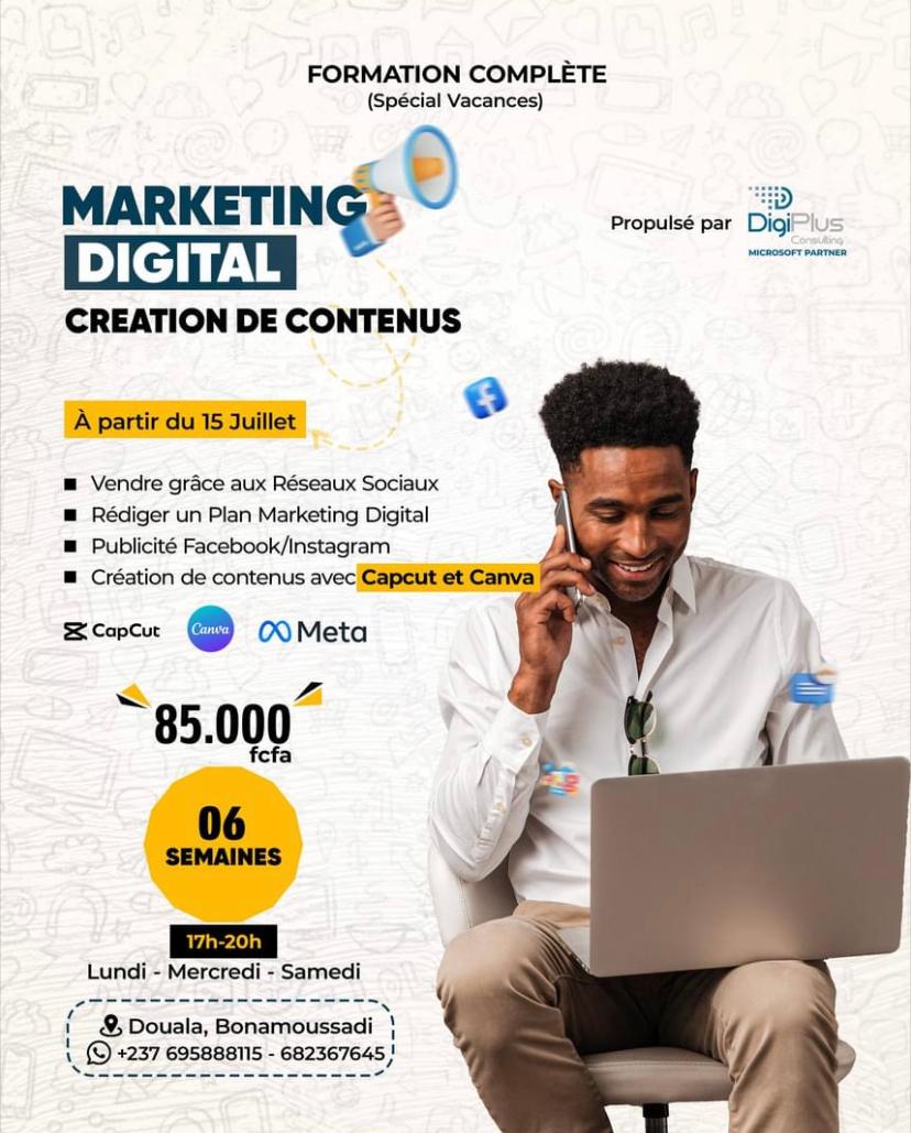 MARKETING DIGITAL CREATION DE CONTENUS