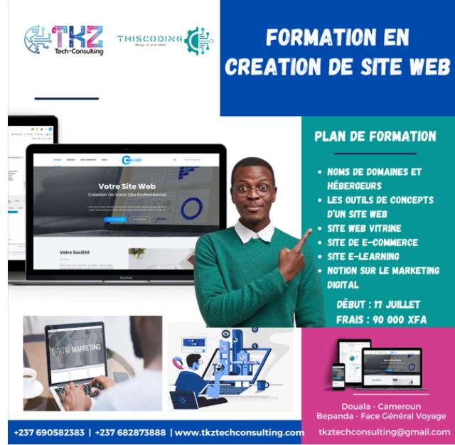 FORMATION EN CREATION DE SIT WEB