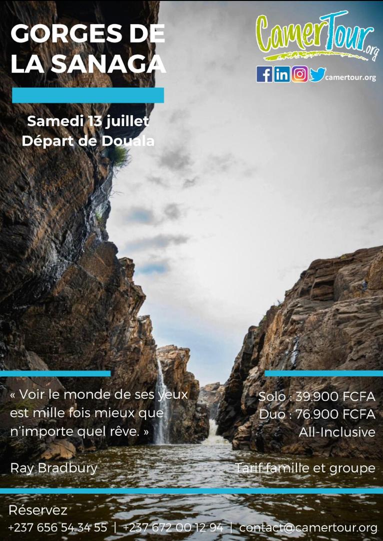 CAMERTOUR : GORGES DE LA SANAGA