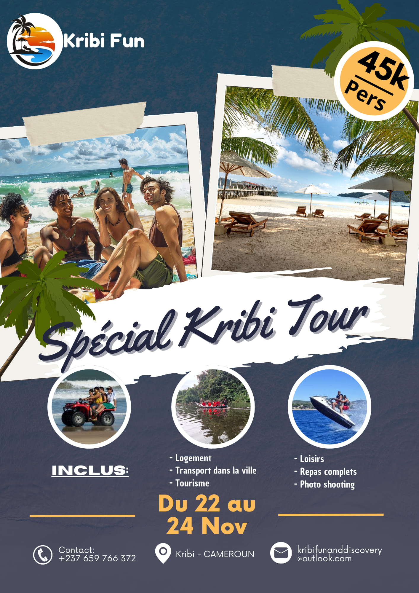 Spécial Kribi tour