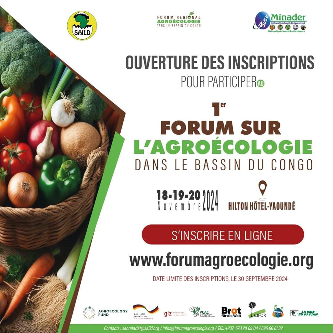 Le forum régional sur l'agroécologie dans le Bassin du Congo