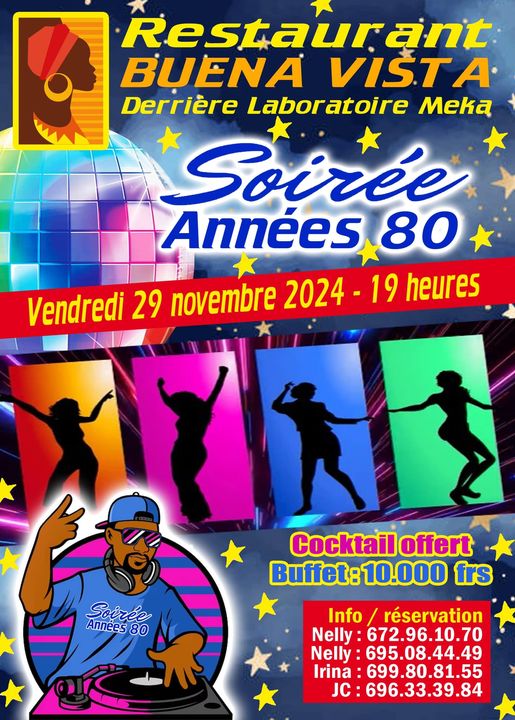 Soirée années 80