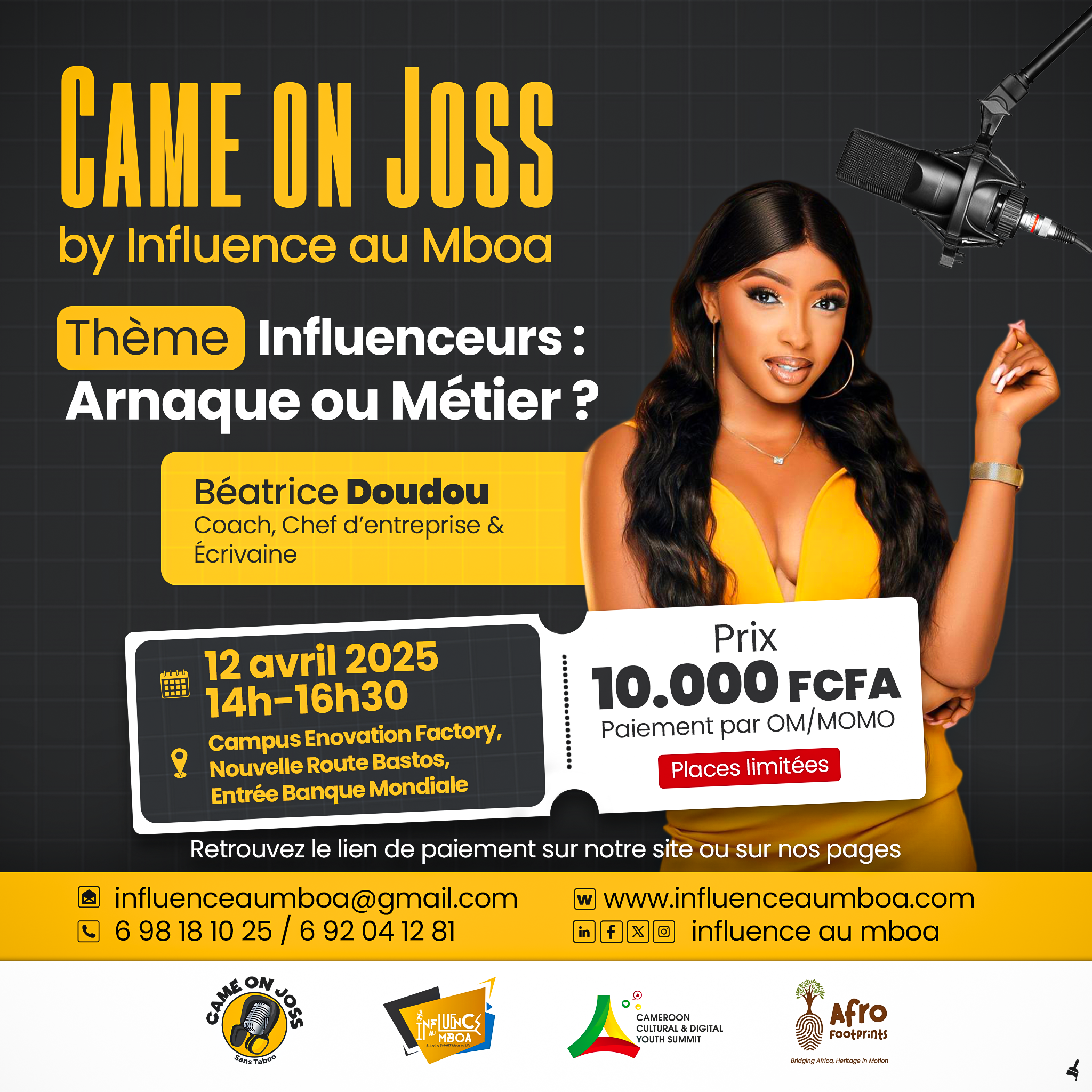 Came On Joss des Influenceurs (Bastos - Enovation Factory)